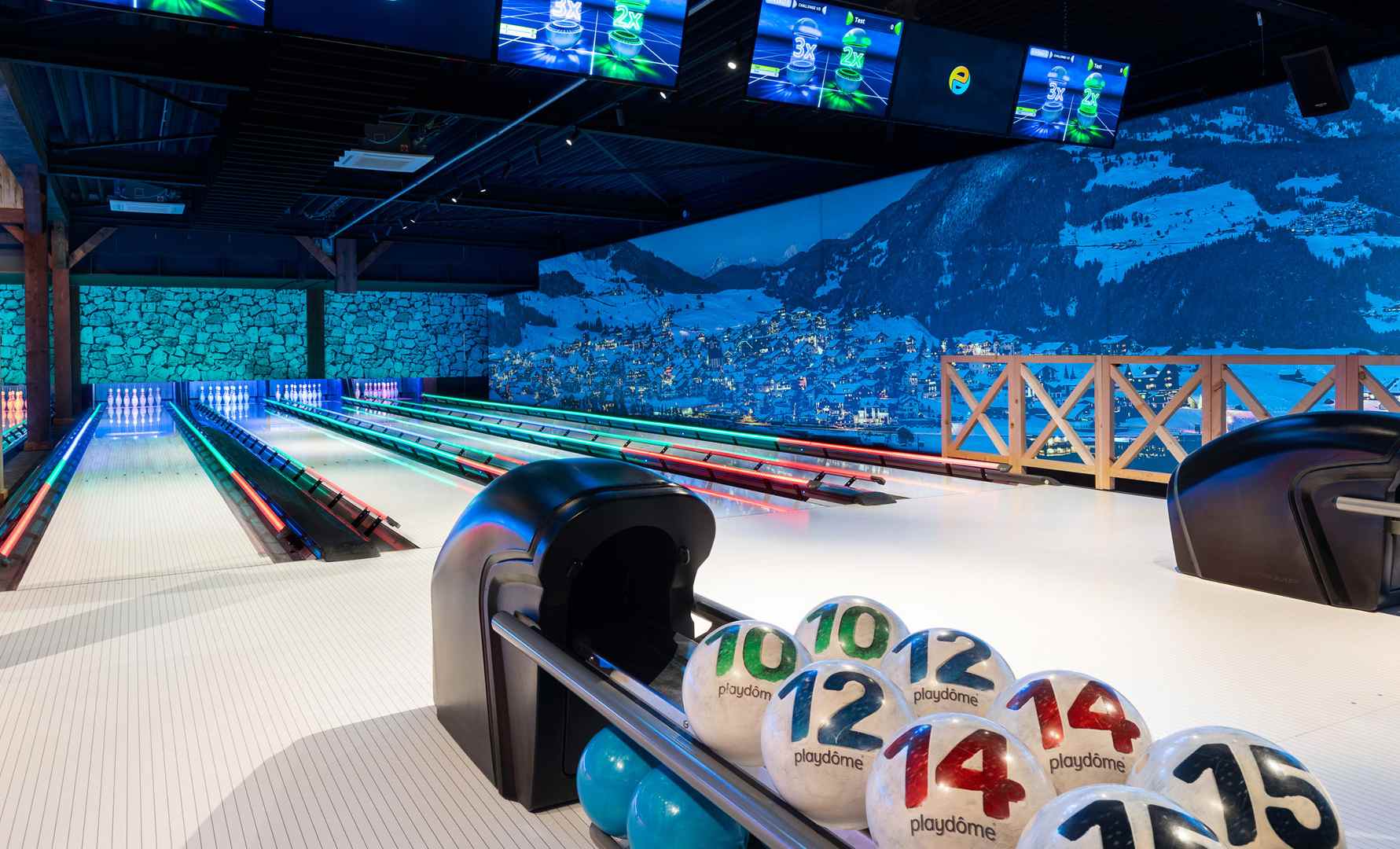 BOWLING ALLEY MODERNIZATION